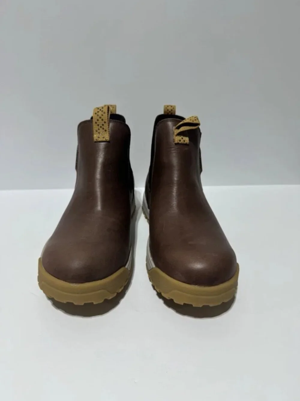 Xtratuf Mens 6” Leather Boots Brown Size 10M